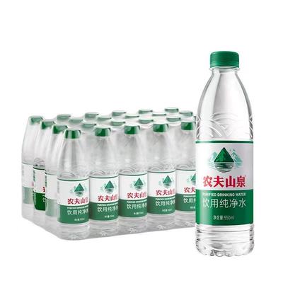 �ٽ���:ũ��ɽȪ 550ml��24ƿ ���ô���ˮ ��Ĥװ