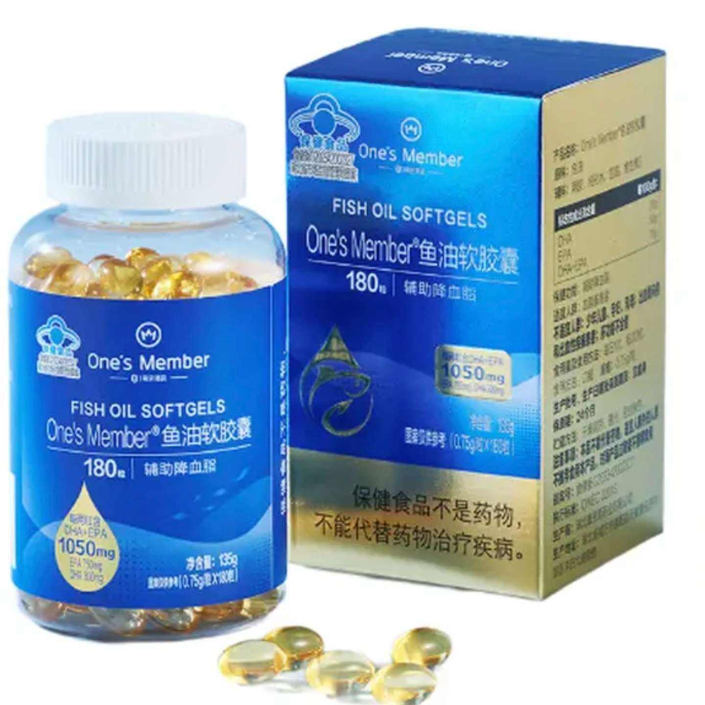 One's Member �ߴ���omega-3�����������180�� 74Ԫ/������148Ԫ�������п�40Ԫ��