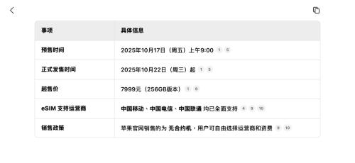 ����9����Ʒ�����������̳� iPHONE Air 10��17��9����е�һ�������Ż�֤��