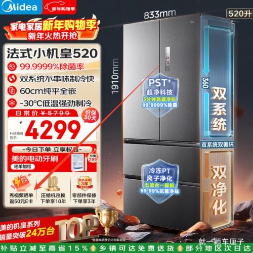 �ٽ��ۡ�PLUS������ M60ϵ��520����ʽ���ű��� BCD-520WUFPZM(E)�Ż�֤��