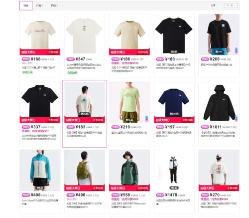 �������ΨƷ�� ���� The North Face�ͼ۴����Ż�֤��