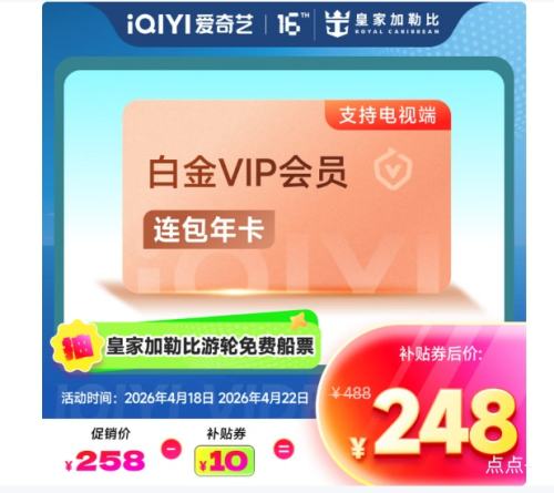 18�գ������� VIP��Ա�׽��꿨 12���� �Զ����� ֧�ֵ��Ӷ��Ż�֤��