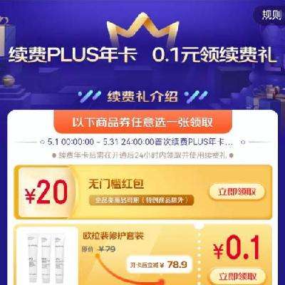 plus꿨 20Ԫż/0.1Ԫ524ո