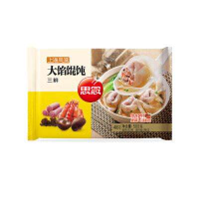 思念 大馅馄饨三鲜 500g40只*4件