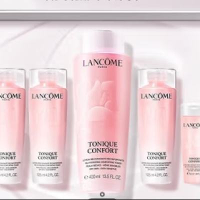 8տʼLANCOME ޢ ˮ 400ml 125ml*3+50ml455.1Ԫʣȯ