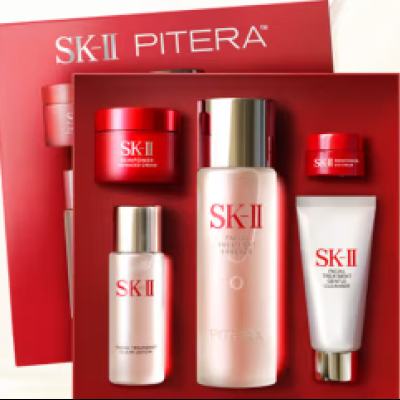 38ڣSK-II ˮƷװ SK2ˮ75ml+20g+۷˪30ml+˪15g+˪2.5g517.5Ԫʣȯ