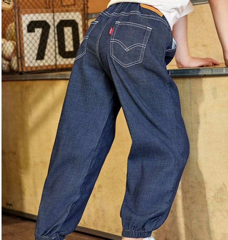 李维斯 Levi's 儿童夏季透气牛仔裤