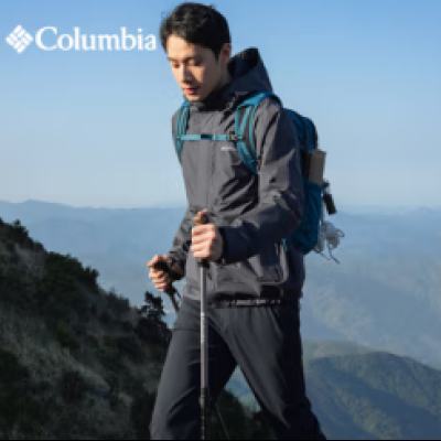 Columbia 哥伦比亚 防水冲锋衣男 XE0271 011 