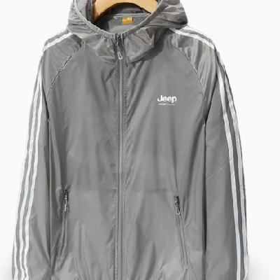 JEEP 夏季防晒衣服防紫外线男女皮肤衣 
