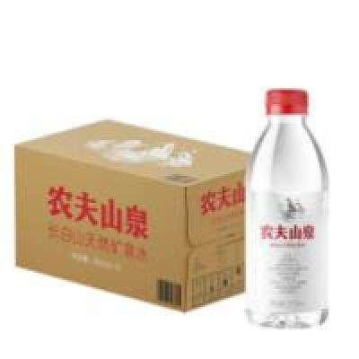 农夫山泉 长白山天然矿泉水 小瓶便携装 380ml*15瓶*2箱