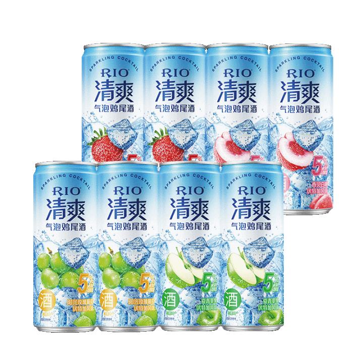 ƷRio  ˬ Ԥβ ƻ+ݮ 330ml*8 װ21.9Ԫ ʣȯ610յڣ