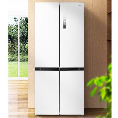 新品预售：Midea 美的 508升 海贝白 四开门双循环家用冰箱 BCD-508WSPZM(E)