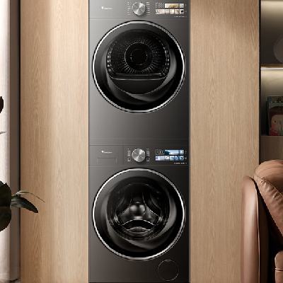 PLUS会员：小天鹅 滚筒洗衣机 TG12VE40PRO+VE40PRO 12KG 小乌梅3.0高奢版 洗烘套装