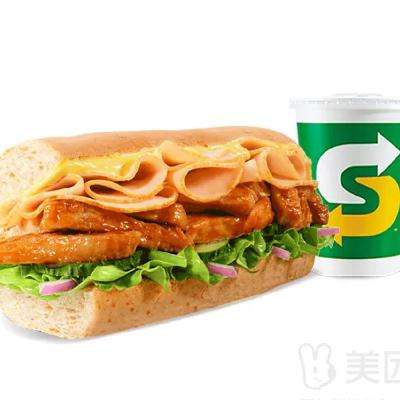 ζ19.9ֵײͣ SUBWAYζ ռ˫ƴ+ѡײͶһȯ1 14ʹм42Ԫּ۽19.9Ԫ