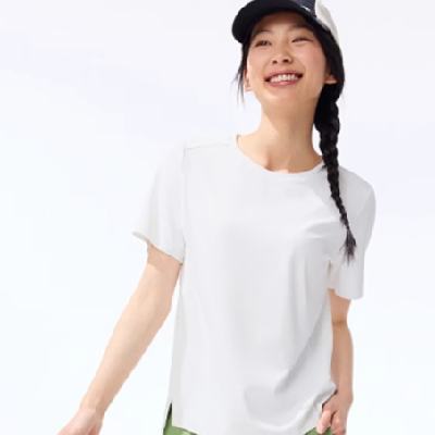 Beneunder 蕉下 纯色棉T恤女