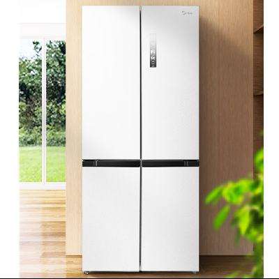 新品预售：Midea 美的 508升 海贝白 四开门双循环家用冰箱 BCD-508WSPZM(E)
