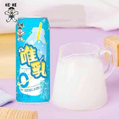 旺旺 唯乳果奶味饮料罐装240ml*8罐+送旺旺茶饮125ml*4盒