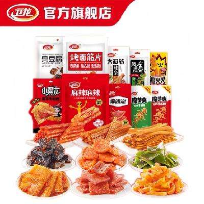 88VIP：卫龙 爆款辣条零食合集 任选7件