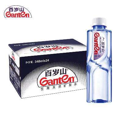 百岁山矿泉水348ml*24瓶 小瓶装 开会出游企业采购用整箱装 1箱
