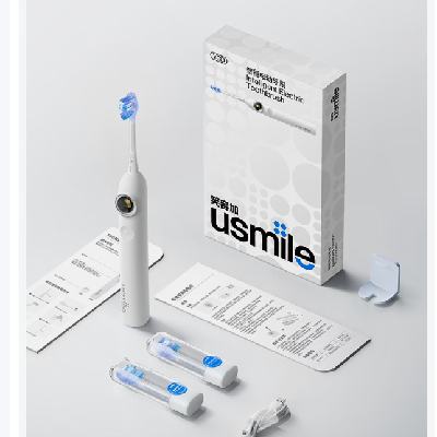 新品上市、PLUS会员：usmile笑容加 智能电动牙刷 Y30 冰川白