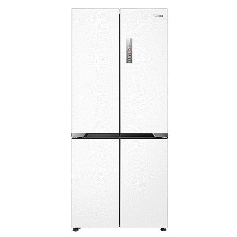618预售、plus会员：美的（Midea）M60云朵系列 四开门冰箱 MR-535WUSPZE 535L、白色、60cm