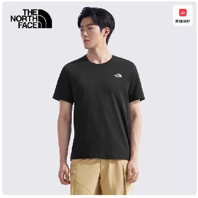 618预售，88VIP：北面  经典款 男女同款小熊短袖T恤户外新款TheNorthFace|8EYN