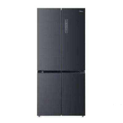PLUS会员：Midea 美的 真香系列 BCD-501WSPM(Q) 风冷十字对开门冰箱 501L 炭灰-浮光