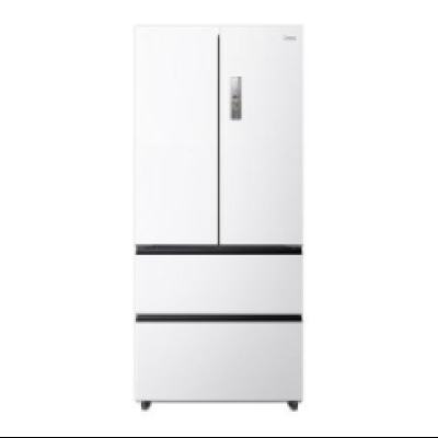 再降价、PLUS：Midea 美的 M60系列 520纯平全嵌 法式四开门冰箱 超薄双系统双循环 BCD-520WUFPZM(E)