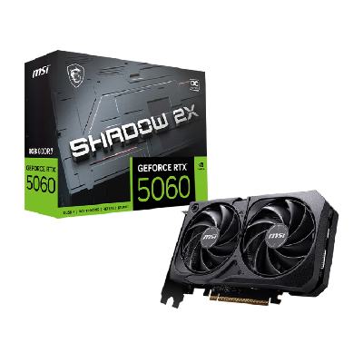 618预告、20日0点、新品发售：msi 微星 幻影师 GeForce RTX 5060 8G Shadow 2X OC 显卡