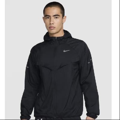 NIKE 耐克 Stride Repel 男子跑步夹克防晒衣皮肤衣 HV4549-010 XL