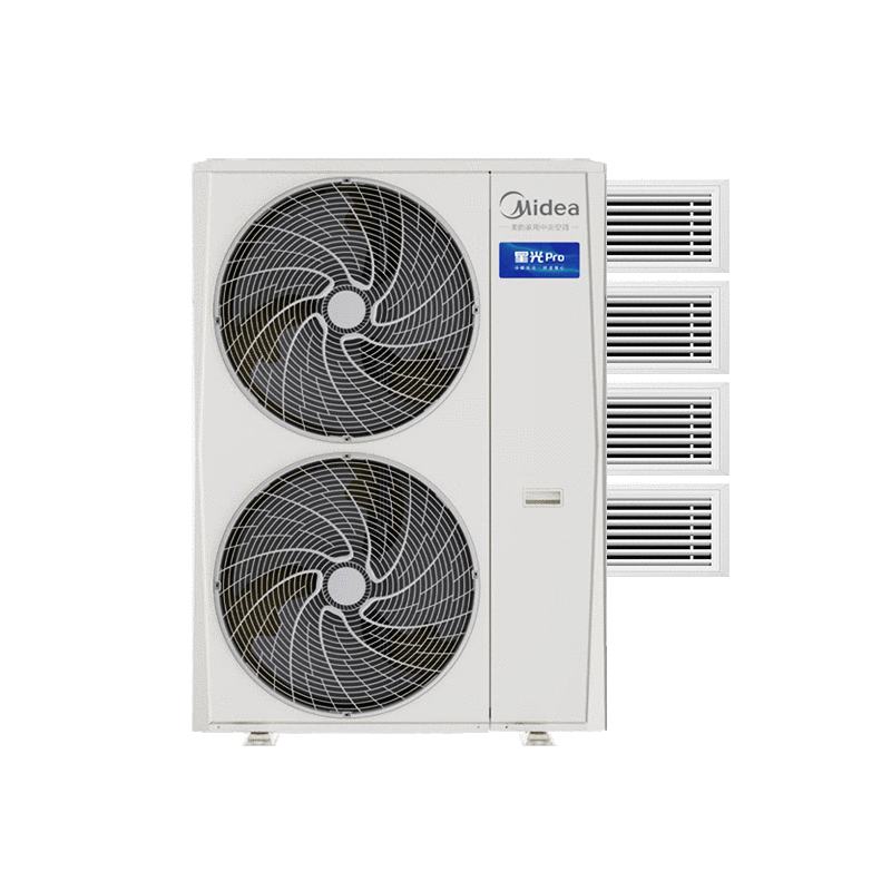 新品预售：Midea 美的 星光 Pro 理想家3代 中央空调 风管机 5匹 一拖三 MDS-120W-E01-XGPro 一价全包版