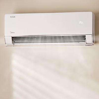 PLUS会员：Midea 美的 无风感 大1匹 挂机空调 KFR-26GW/N8WF1