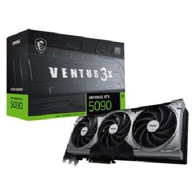 ΢ǣMSIGeForce RTX5090Կ 32G ͼʦ3X OC VENTUS羺ϷAIѧϰԿplusԱ