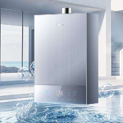PLUS会员：Midea 美的 16升 燃气热水器天然气 JSQ30-MATE 30