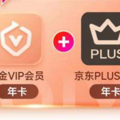 爱奇艺 白金VIP会员年卡+京东 PLUS会员年卡