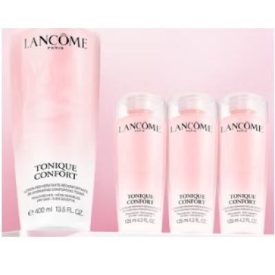 618LANCOME ޢ ˬˮ 400ml*2 ͬ125ml*8720Ԫʣ360Ԫ/