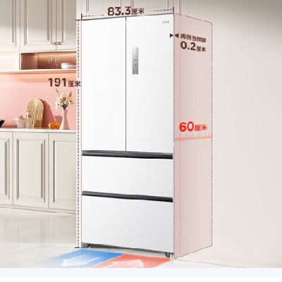 ģMideaM60ϵ520ʽűĿ˫ϵͳ˫ѭײɢȱǶζ䳬618С BCD-520WUFPZM(E)3976.48Ԫ
