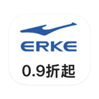 促销活动：唯品会 鸿星尔克ERKE 打0.9折起