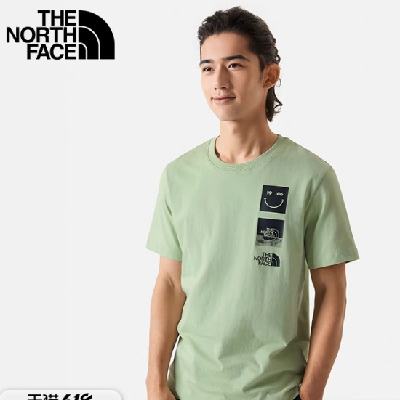 THE NORTH FACE 北面 TheNorthFace北面短袖T恤男款户外透气休闲衣半袖夏季新8AUY