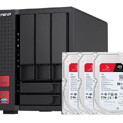 PLUSԱͨQNAPTS-564ڴ8GĺĴ12Tλ˫2.5GbE˿NAS洢4KӰƬתֻ3739.01Ԫȯ