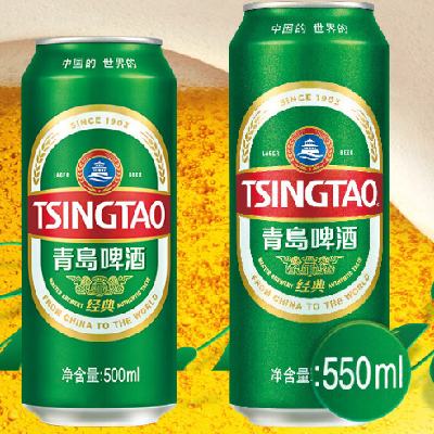 ൺơ TSINGTAOԭ֭Ũ10P 550mL 18 װ62.11Ԫȯ