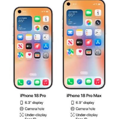 消息称:iPhone 18 Pro 系列将取消药丸挖孔设计 改用左上角单打孔 + 屏下 Face ID