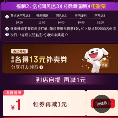 �������� ������� �����������Ѹ���13Ԫ����ȯ ����������1Ԫȯ    �ں�15-10/4-3Ԫ�ɵ��������Ż�ȯ��