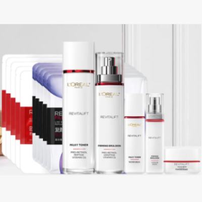 L'OREAL ŷ���� ���տ��廤��15����(�������ˮ130ML+65ML+��Һ110ML+50ML+��˪25ML+������Ĥ5Ƭ+��ѩ����Ĥ5Ƭ) 243Ԫ