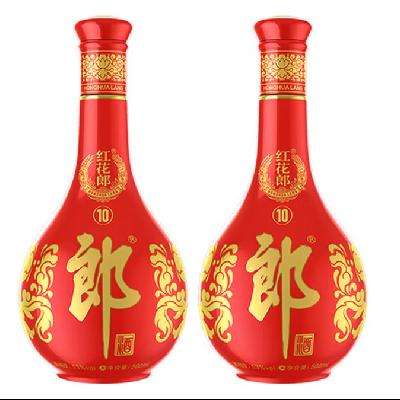 Ԥ�ۣ��ɾƺ컨��10 ��5�� �׾� ���� 53�� 500ml*2 ˫ƿװ 450Ԫ���踶����