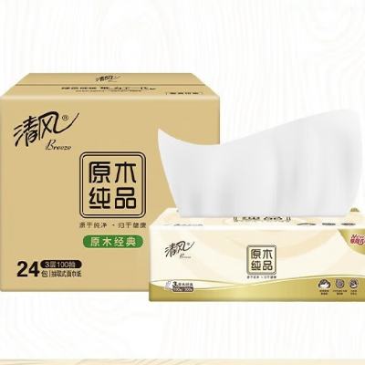 ��� ��ֽ�� 3��100��*24�� ԭľ��Ʒ ����ֽ ���ֽ �ͽ�ֽ ����װ0.8Ԫ/���� 79.61Ԫ(����ȯ����19.9Ԫ/��)