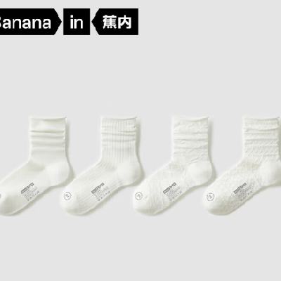 Bananain ���� 300S Ůʿ�Ѷ��� ��Ͳ͸��7A�������� 4˫ ��ɫ+���ư�+�����+���ΰ� ���� 29.5Ԫ����